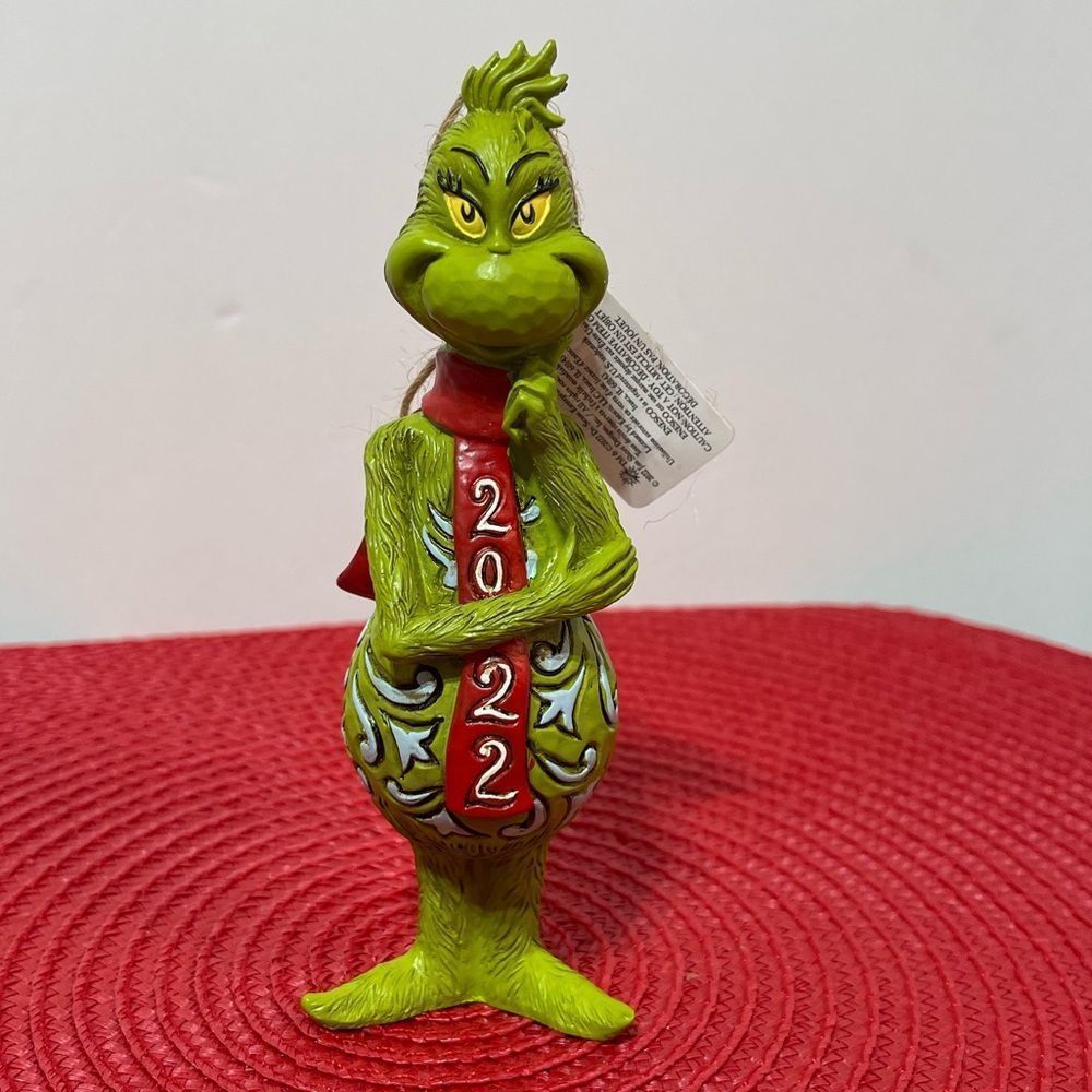 Jim Shore The Grinch 2022 Ornament NWT